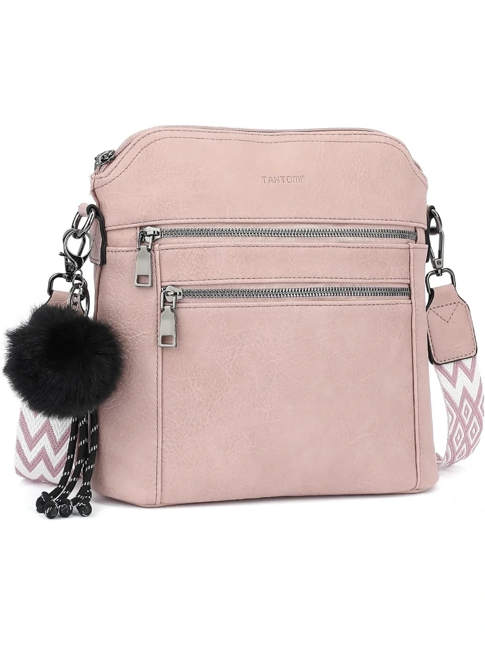 Blush Pink Crossbody Bag